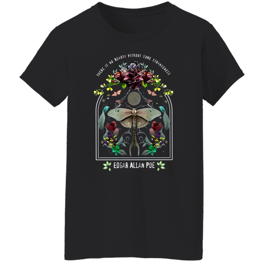 There Is No Beauty Without Some Strangeness Ladies' 5.3 oz. T-Shirt