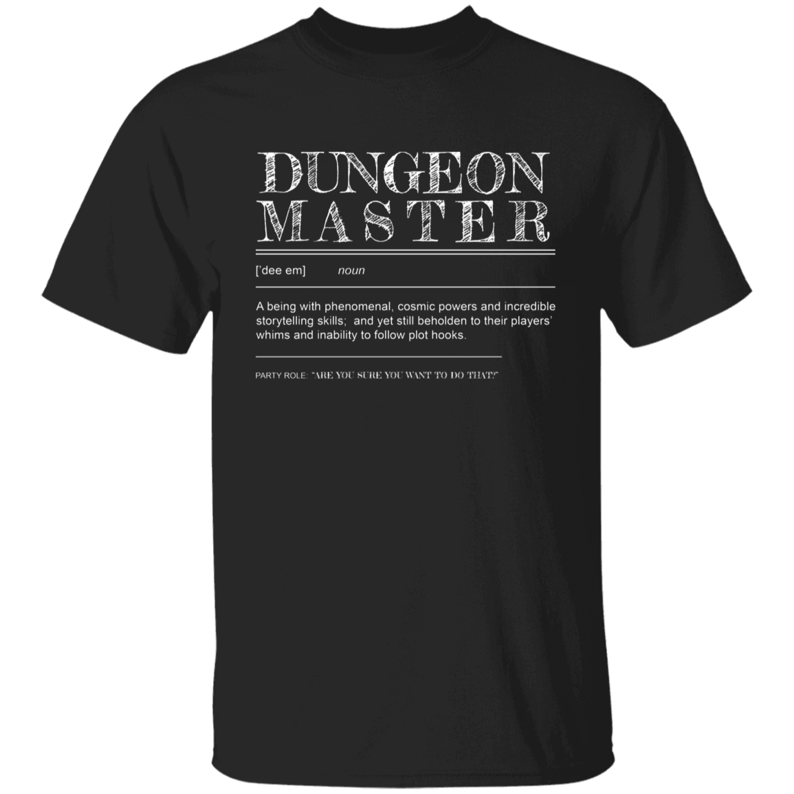Dungeon Master G500B Youth 5.3 oz 100% Cotton T-Shirt - pelyn