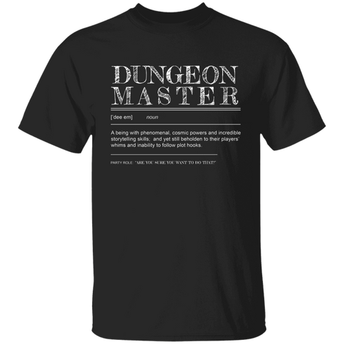 Dungeon Master G500B Youth 5.3 oz 100% Cotton T-Shirt - pelyn