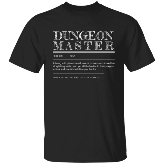 Dungeon Master G500B Youth 5.3 oz 100% Cotton T-Shirt - pelyn
