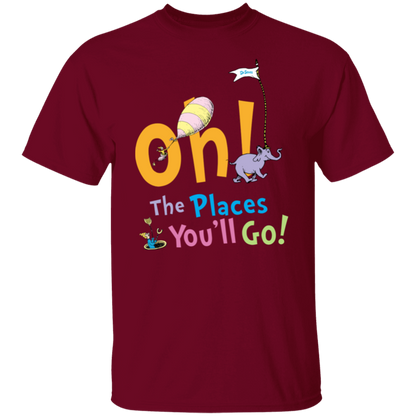 Oh The Places You'll Go T-Shirt - lapicta