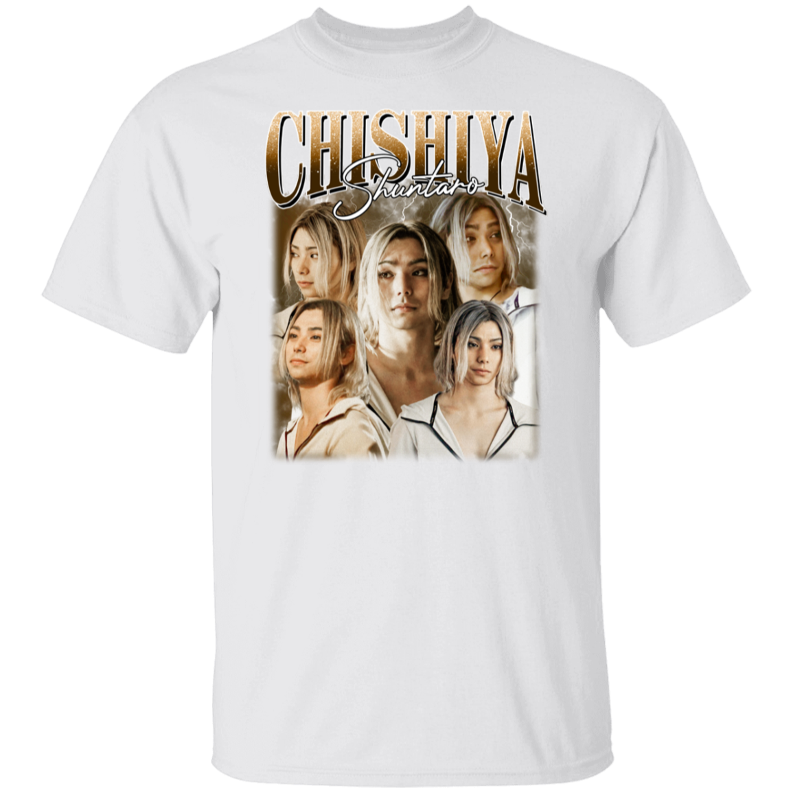 G500 5.3 oz. T-Shirt Shuntaro Chishiya Bootleg Shirt - ID09122410