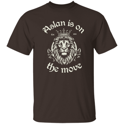 Aslan Is On The Move The Chronicles Of Narnia Literature Teacher Vintage T-Shirt