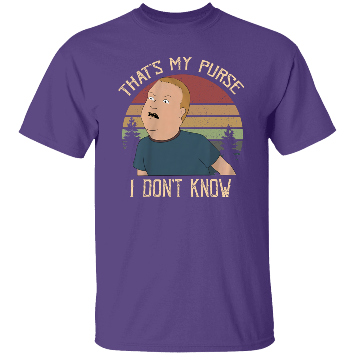 King of The Hill Bobby Hill That’s My Purse I Don’t Know You Circle Vintage T-Shirt