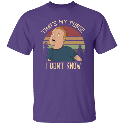 King of The Hill Bobby Hill That’s My Purse I Don’t Know You Circle Vintage T-Shirt