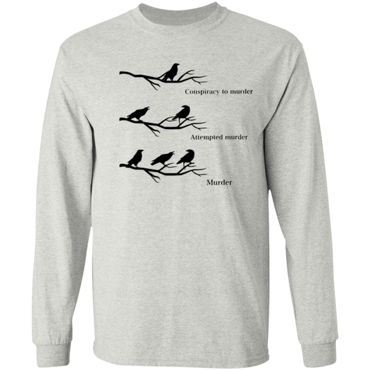 Conspiracy To Murder Attempted Murder Murder Teacher Vintage T-Shirt - LONG SLEEVE