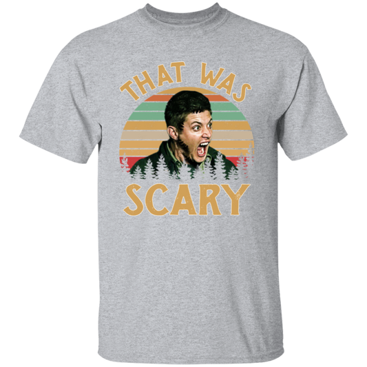 Dean Winchester Supernatural That Was Scary Funny Vintage Retro Unisex T-Shirt - lucy - 92252218