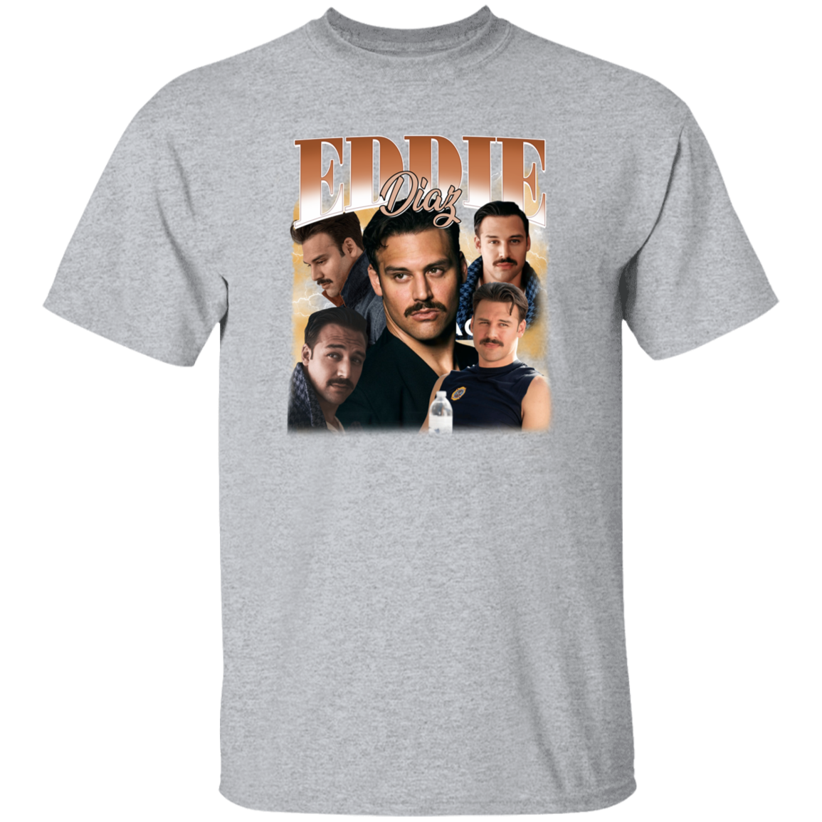 G500 5.3 oz. T-Shirt Eddie Diaz Bootleg Vintage T-Shirt -  ID08112405