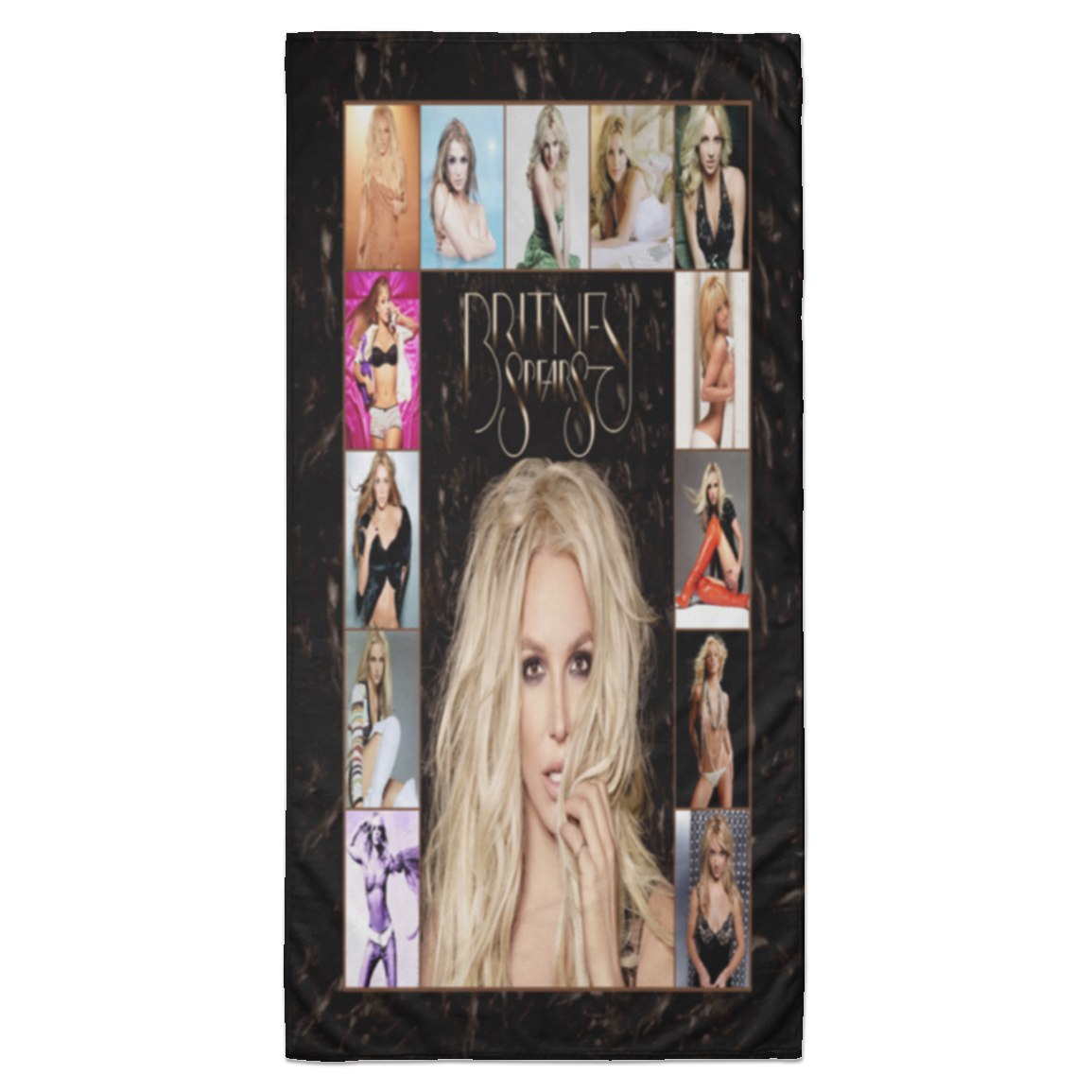 Britney Spears Music Fleece Blanket, Premium Sherpa Blanket, Pop Star Blanket, Britney Spears Blanket, Princess Of Pop Quilt	S6BETL Towel - 35x70