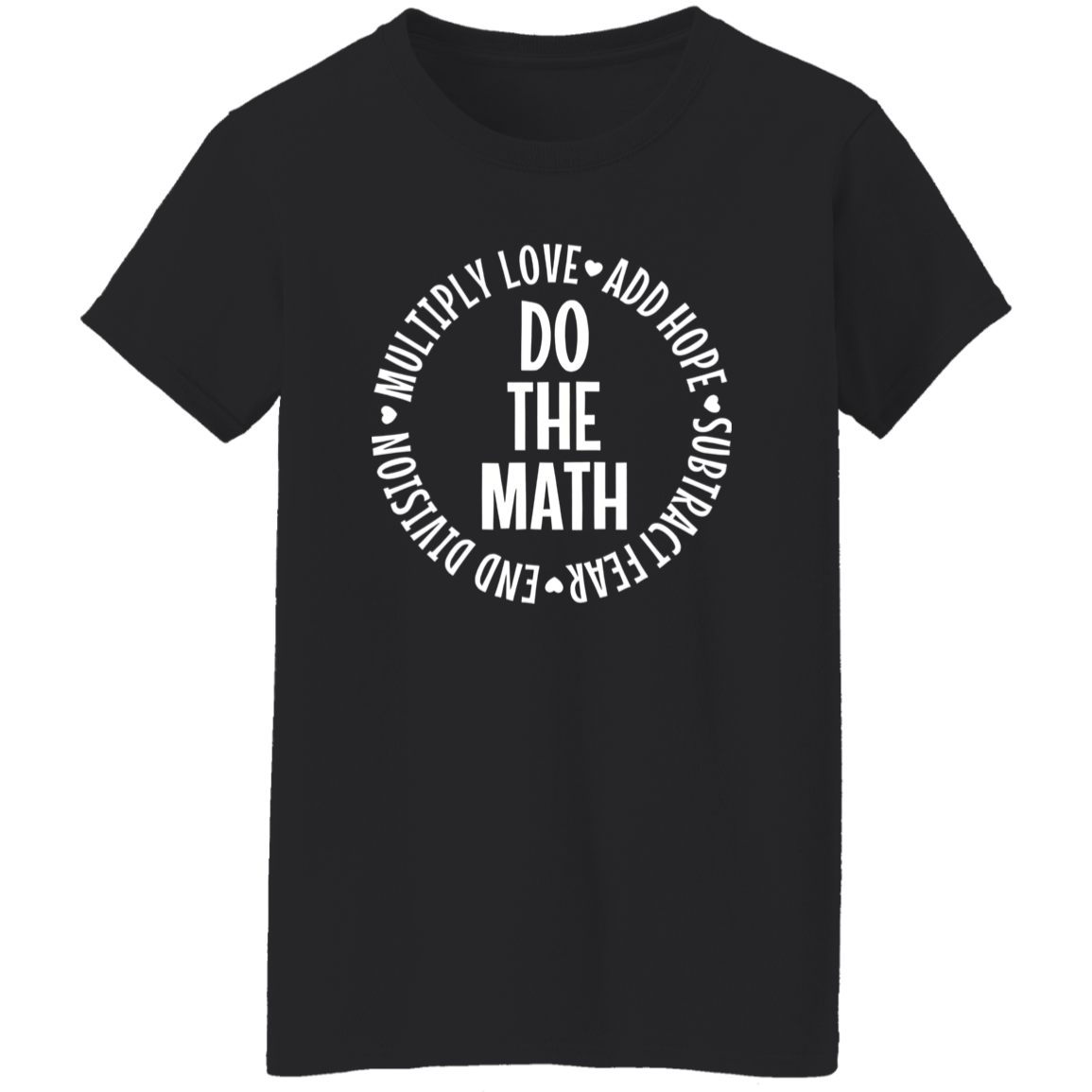 Do The Math Teacher Vintage T-Shirt - WOMAN