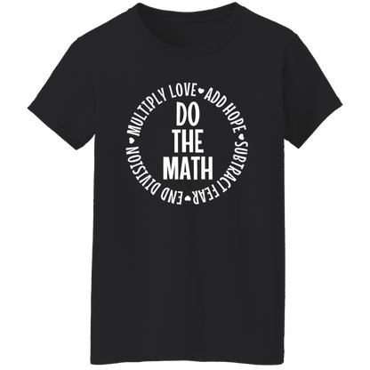 Do The Math Teacher Vintage T-Shirt - WOMAN