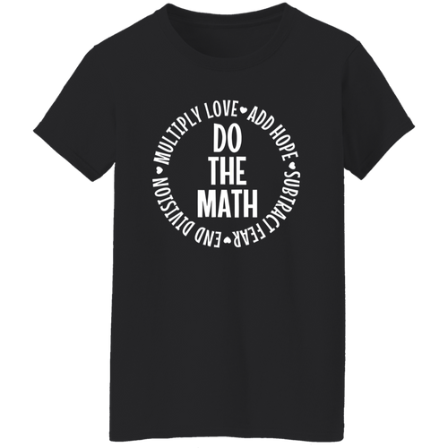 Do The Math Teacher Vintage T-Shirt - WOMAN