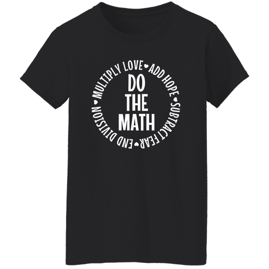 Do The Math Teacher Vintage T-Shirt - WOMAN