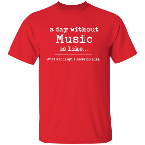 A Day Without Music Is Like Teacher Vintage Unisex T-Shirt - letter