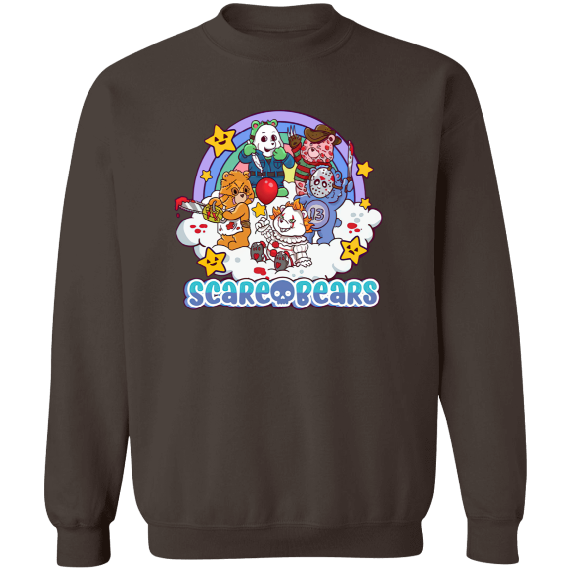 Scare Bears Shirt Pullover Sweatshirt - ID15082402