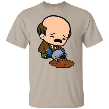 Kevin Spilling Chili Shirt Kevin Malone Chili Office Funny TV Series  T-Shirt - leleart