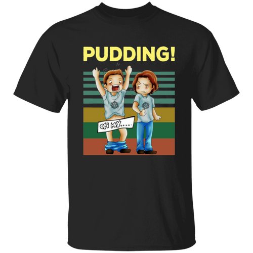Pudding Dean & Sam Winchester Oh My Funny TV Series Vintage Unisex  T-Shirt - lucy - 91791380