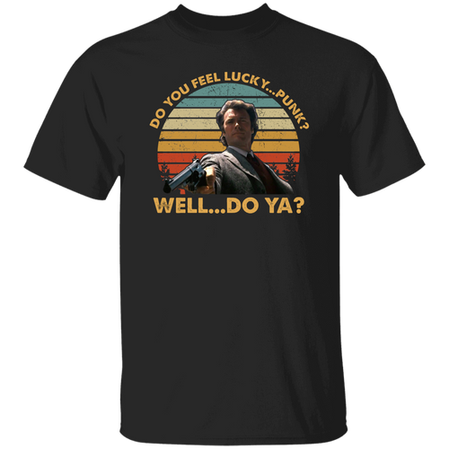 Do You Feel Lucky Punk Well Do Ya Vintage T-Shirt