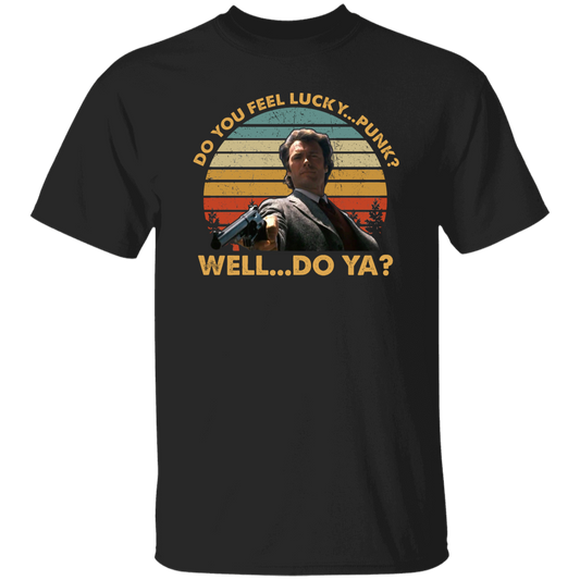 Do You Feel Lucky Punk Well Do Ya Vintage T-Shirt