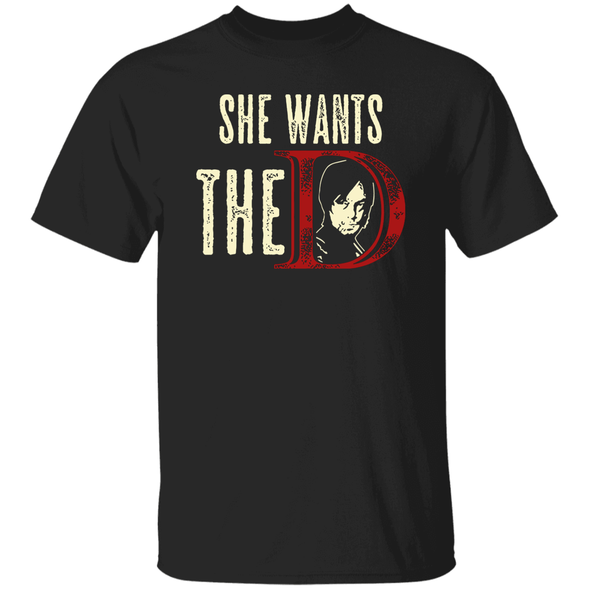 She Wants The D Daryl Dixon Vintage Unisex T-Shirt