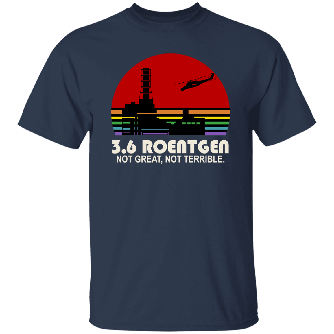 3.6 Roentgen Not Great Not Terrible Vintage T-Shirt - leleart