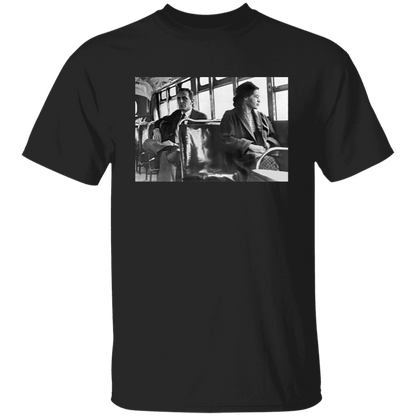 Rosa On Bus Parks Nah 1955 Civil Rights Black History Month Unisex  T-Shirt - lucy