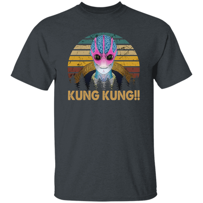 Vintage Kung Kung Resident Alien Design Vintage T-Shirt