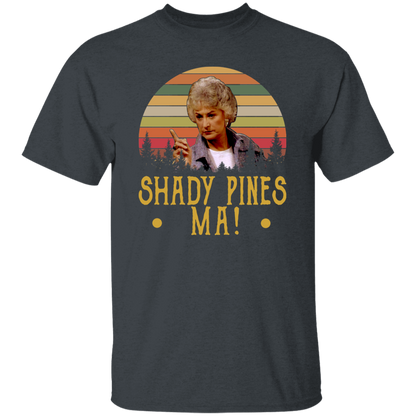 Shady Pines Ma Vintage Retro Vintage T-Shirt