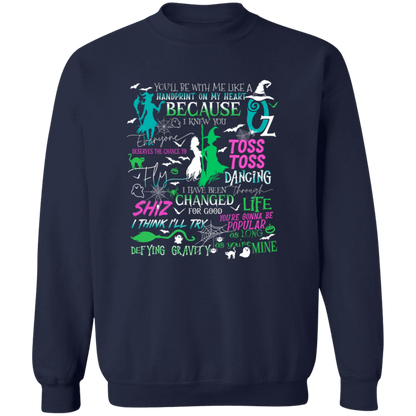 Wicked A New Musical Vintage G180 Crewneck Pullover Sweatshirt - ID26102404 - lucy