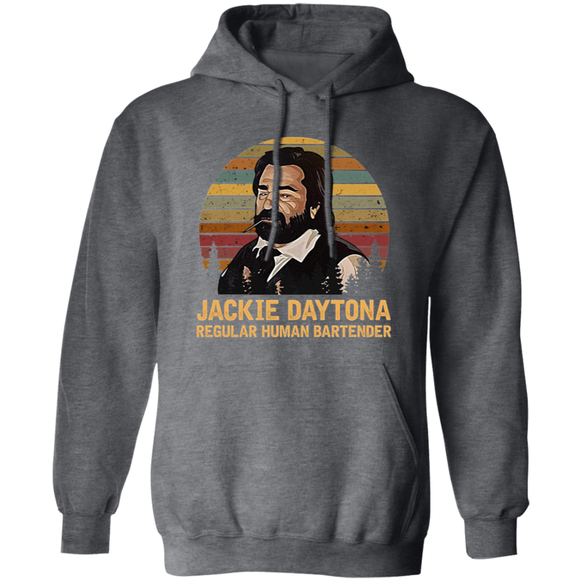 Jackie Daytona Regular Human Bartender Vintage T-Shirt - HOODIE