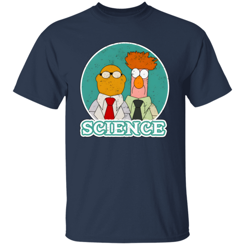 Science Muppets Bunsen And Beaker Teacher Vintage Unisex T-Shirt - letter
