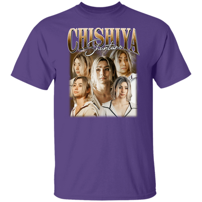 G500 5.3 oz. T-Shirt Shuntaro Chishiya Bootleg Shirt - ID09122410