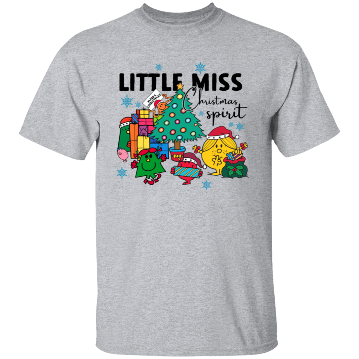 Little Miss Christmas Teacher Vintage Unisex T-Shirt - letter