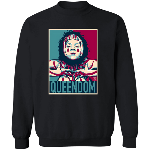 Aurora Queendom G180 Gildan Crewneck Pullover Sweatshirt - pelyn