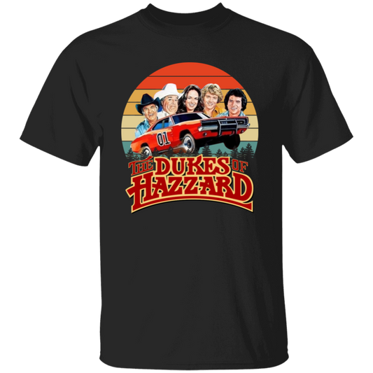 Hazzard Cars Dukes Of Hazzard Vintage Unisex  T-Shirt - jasmine
