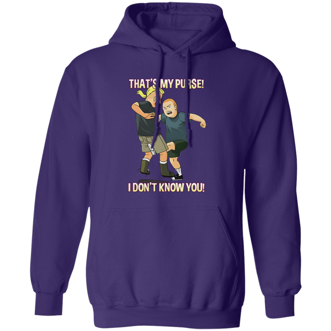 Bobby Hill That’s My Purse King Of The Hill  Gildan Pullover Hoodie