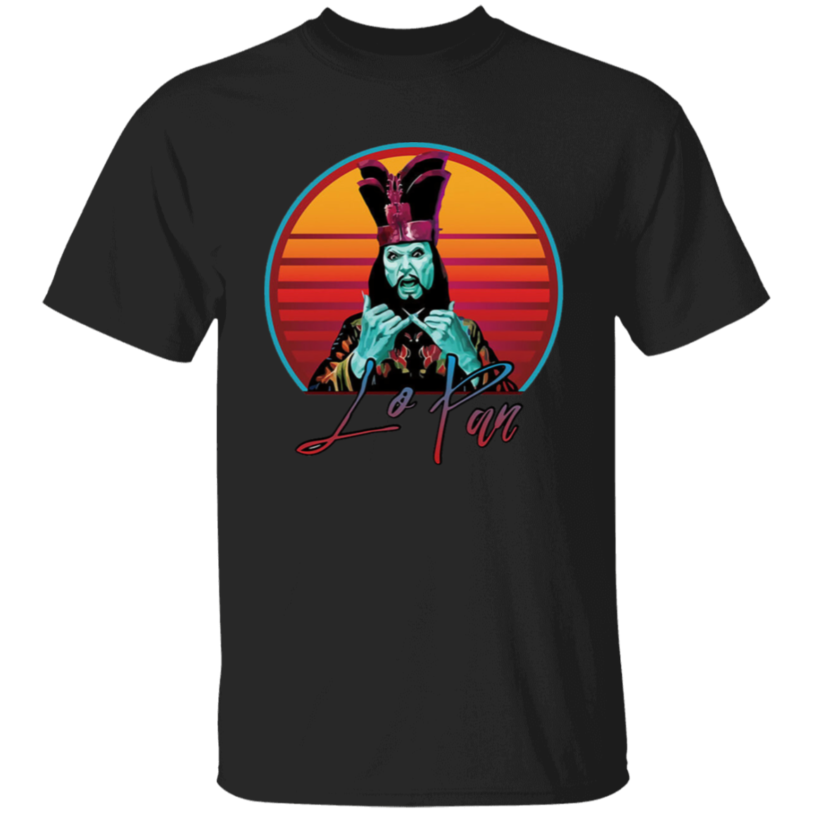 David Lo Pan Big Trouble In Little China Movie Funny Vintage Sunset Unisex  T-Shirt - lucy - 95166433