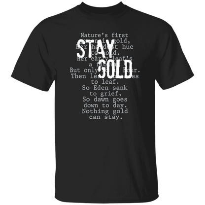 Greasers Stay Gold Teacher T-Shirt - CDCraft