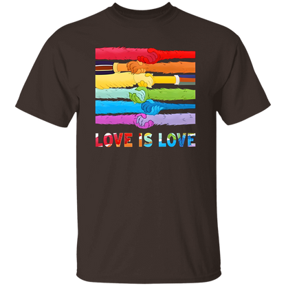 Lgbt Pride Love Is Love The Muppet Sesame Street Gay Pride T-Shirt