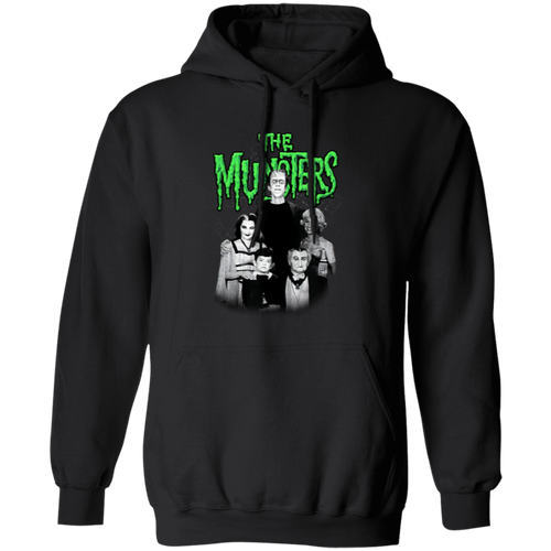 G185 Gildan Pullover Hoodie Horror The Munsters Graphic T-Shirt