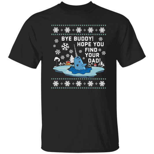 Bye Buddy Hope You Find Your Dad Funny Christmas Teacher Vintage T-Shirt