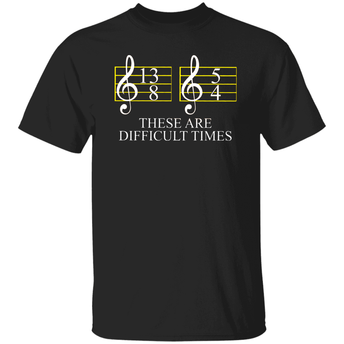 Music Difficult Times Teacher Vintage T-Shirt