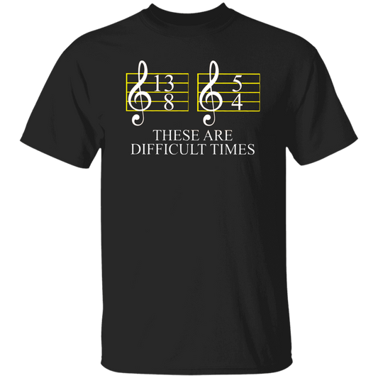 Music Difficult Times Teacher Vintage T-Shirt