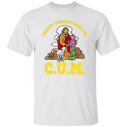 Funny Christ Understands Me Cum Unisex Vintage  T-Shirt