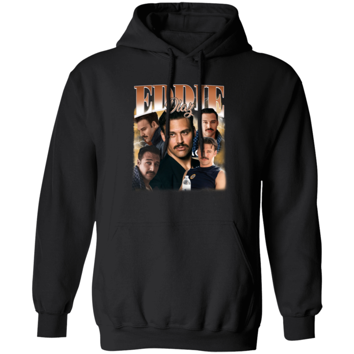 G185 Gildan Pullover Hoodie Eddie Diaz Bootleg Vintage T-Shirt - ID08112405