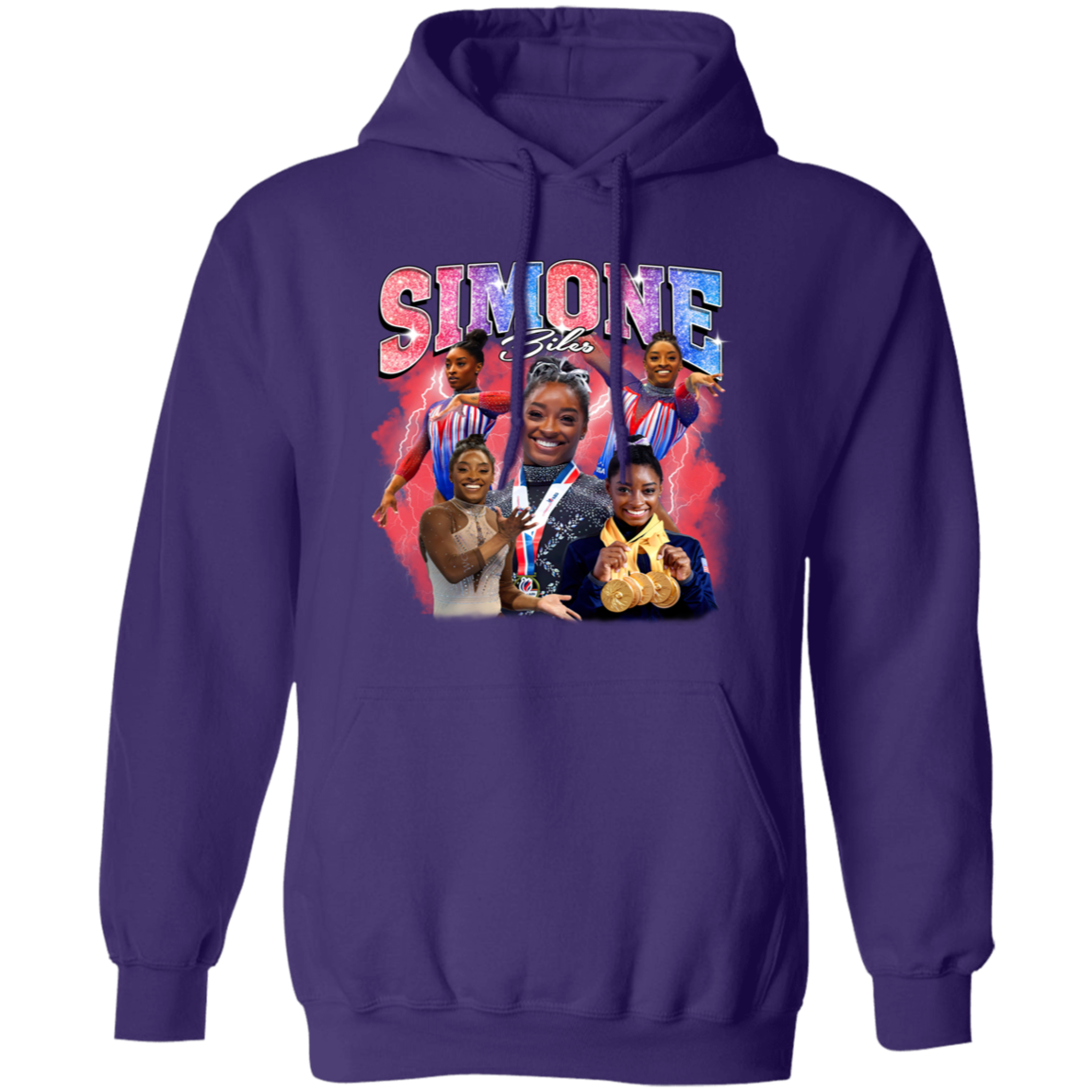 Simone Biles Bootleg Pullover Hoodie - ID31072424