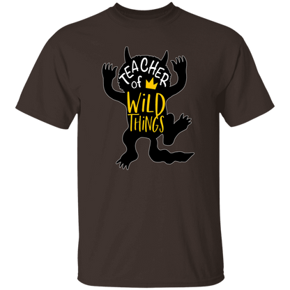 Teacher of Wild Things Teacher  T-Shirt - biubiucustom