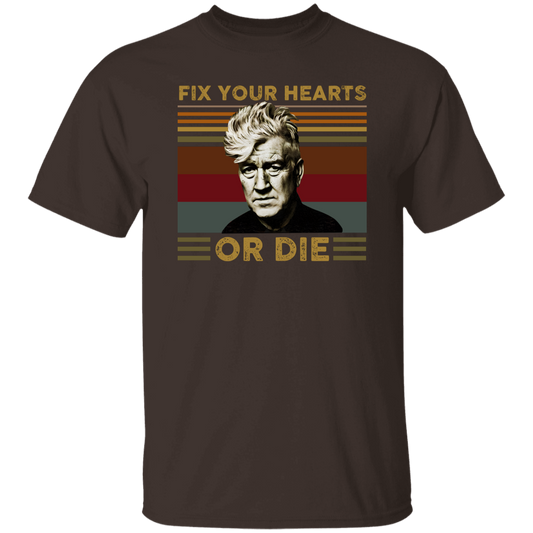 Retro Fix Your Hearts Or Die Unisex T-Shirt