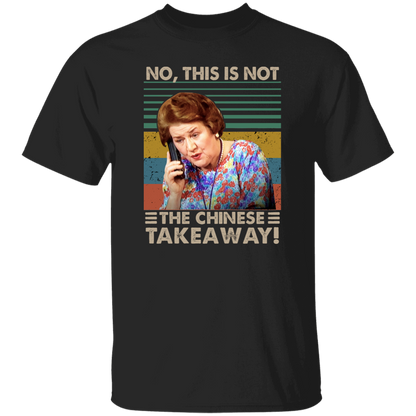 Hyacinth Bucket No This Is Not The Chinese Takeaway Funny Vintage T-Shirt - leleart