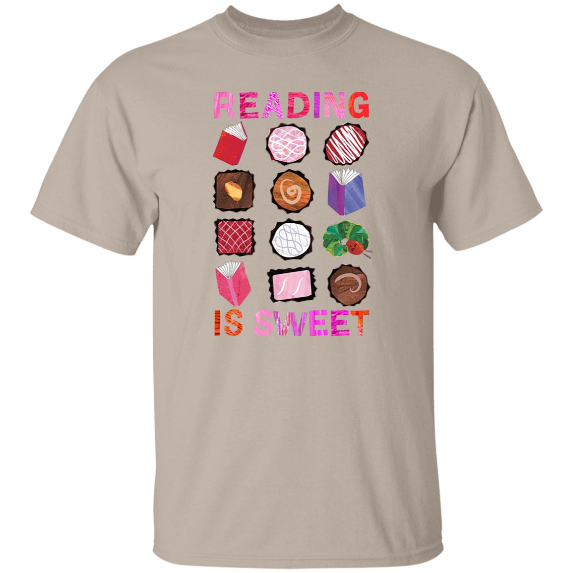 Reading Is Sweet T-Shirt, Candy Book Tee, Cute Teacher Shirt, School Librarians Shirt, Classroom Gift